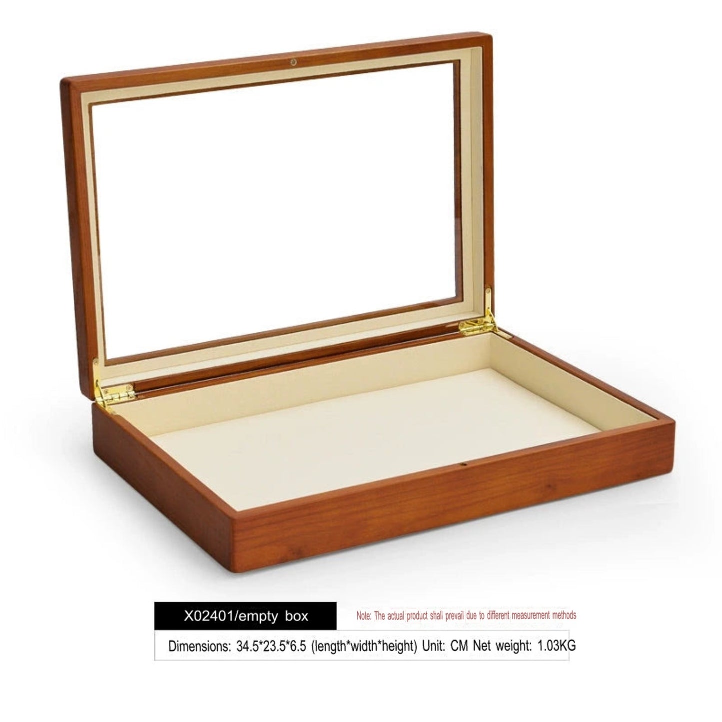 Solid wood jewelry storage box high-end necklace ring earrings bracelet bracelet box jewelry jewelry box