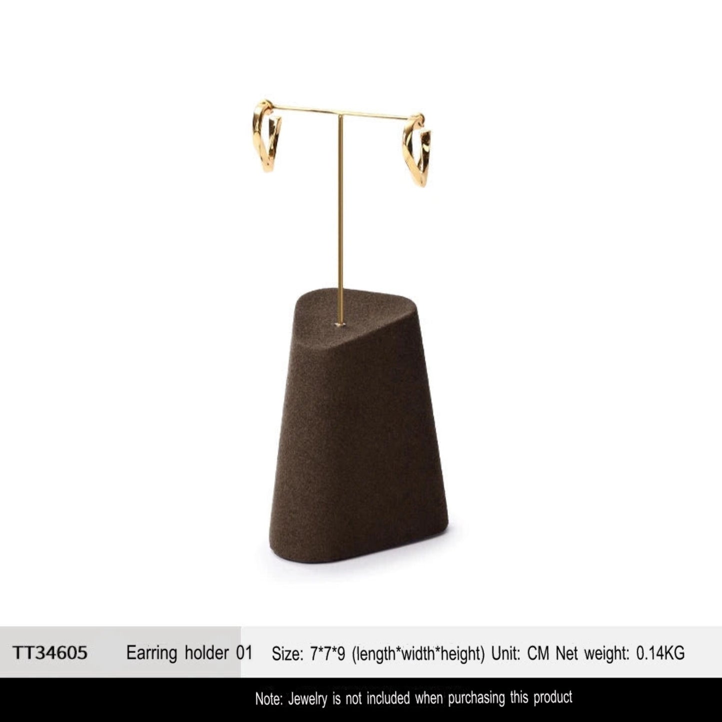 High-end jewelry display props, rings, earrings, necklace display, counter display, jewelry display stand