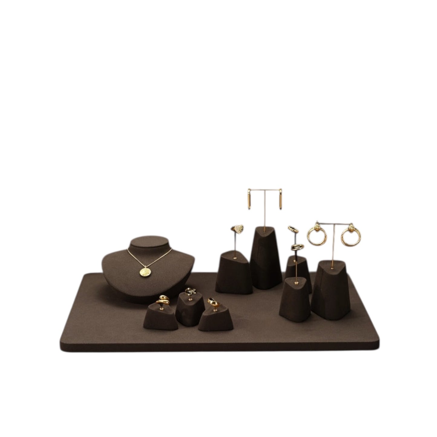 High-end jewelry display props, rings, earrings, necklace display, counter display, jewelry display stand