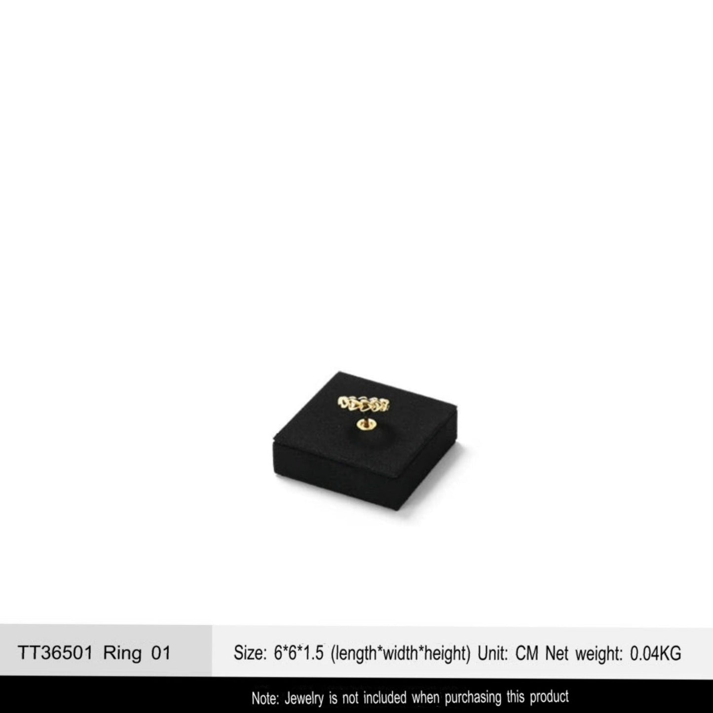 Luxury jewelry display props, high-end metal microfiber necklace, ring counter, jewelry display rack