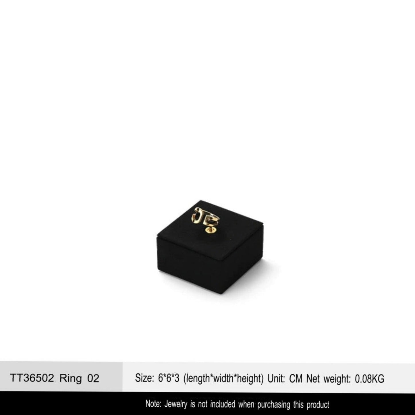 Luxury jewelry display props, high-end metal microfiber necklace, ring counter, jewelry display rack