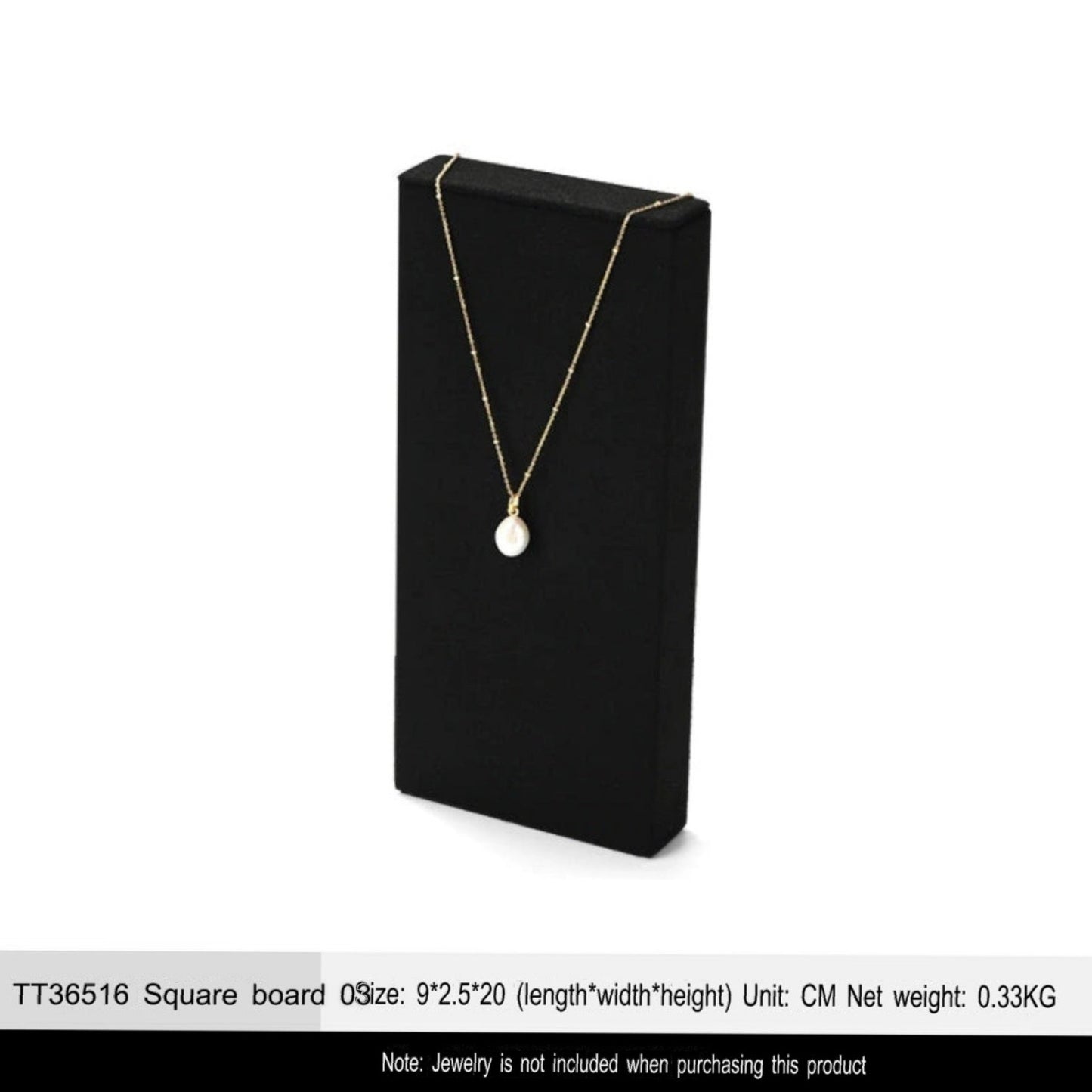 Luxury jewelry display props, high-end metal microfiber necklace, ring counter, jewelry display rack