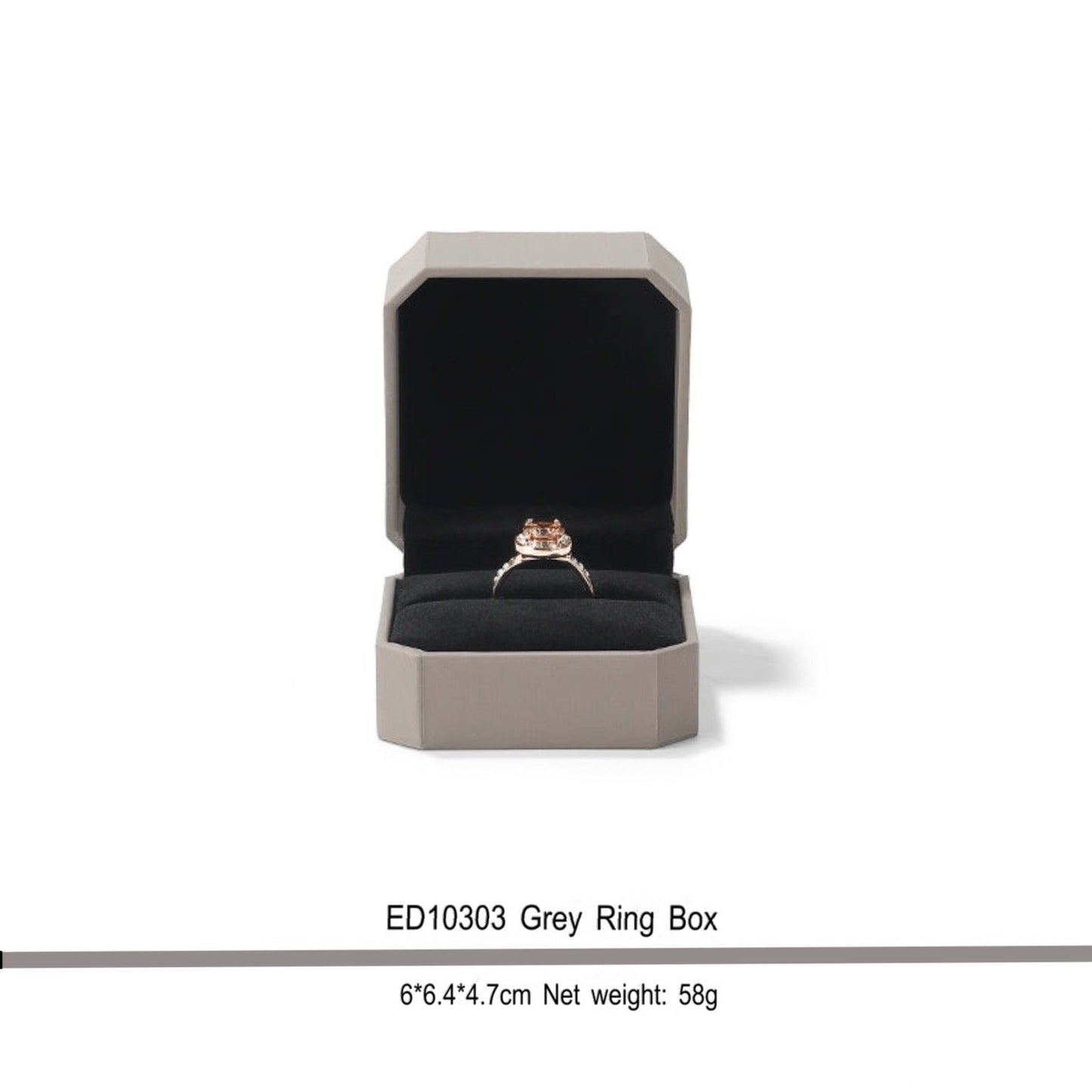 Red Gold Jewelry Box Wedding Ring Box Diamond Ring Box Jewelry Box Bracelet Necklace Gift Box