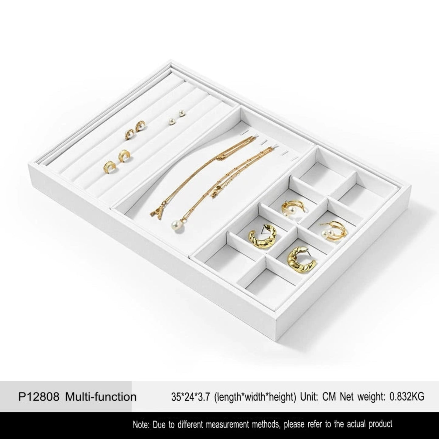 Jewelry Tray Ring Display Plate Necklace Pendant Bracelet Jewelry Storage Viewing Tray