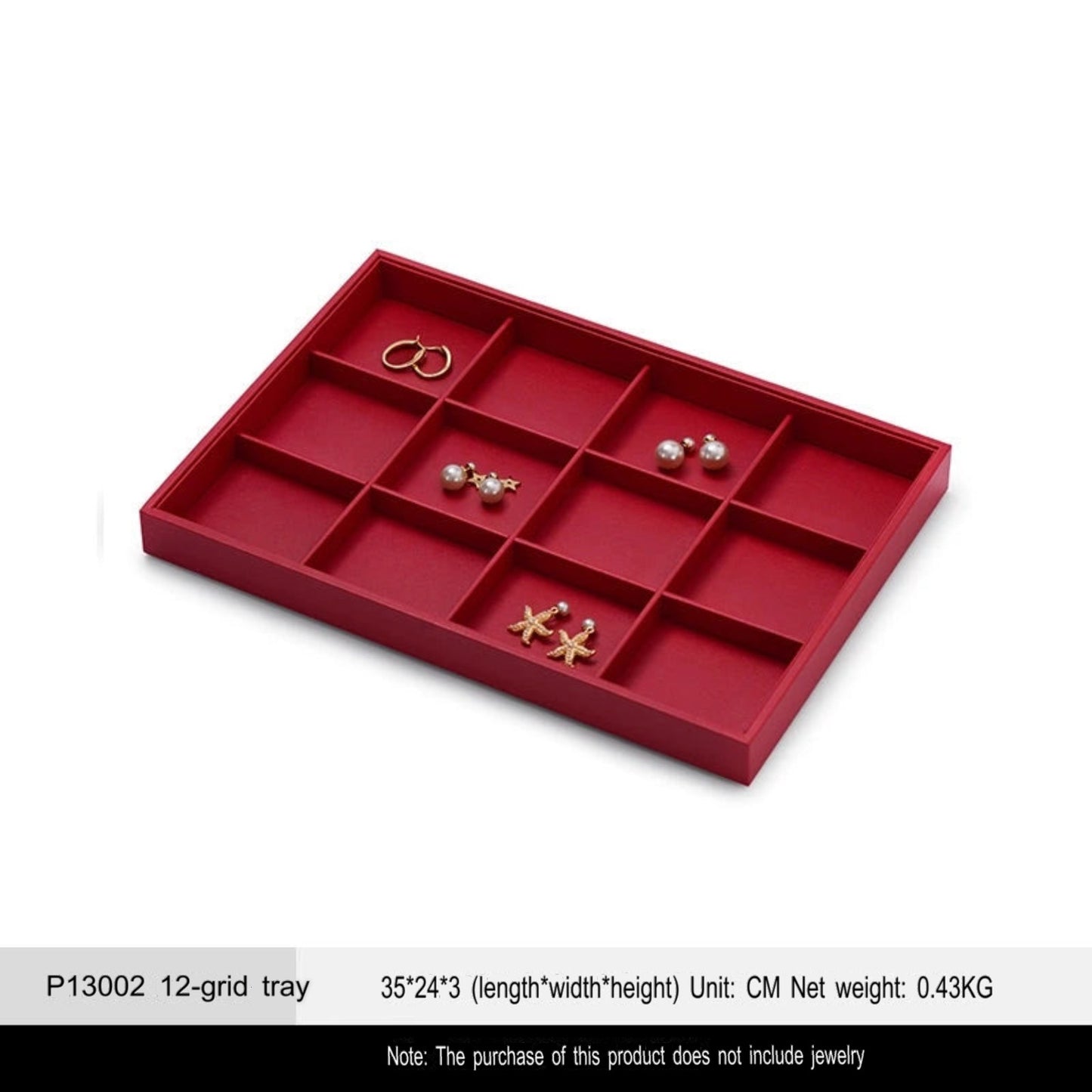Jewelry Tray Ring Display Plate Necklace Pendant Bracelet Jewelry Storage Viewing Tray