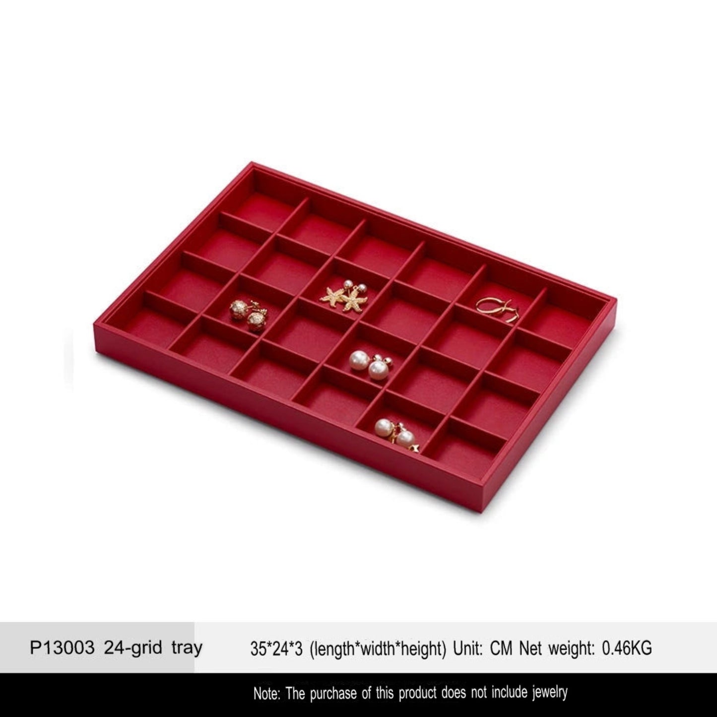 Jewelry Tray Ring Display Plate Necklace Pendant Bracelet Jewelry Storage Viewing Tray