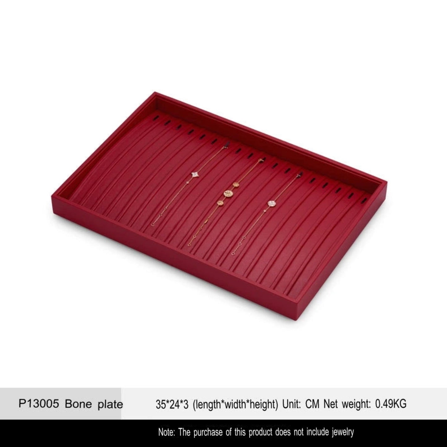 Jewelry Tray Ring Display Plate Necklace Pendant Bracelet Jewelry Storage Viewing Tray