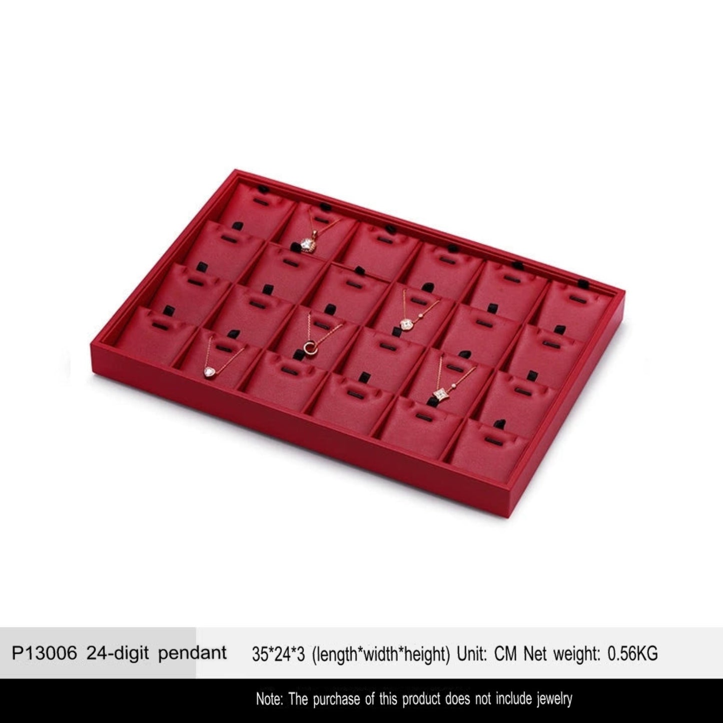 Jewelry Tray Ring Display Plate Necklace Pendant Bracelet Jewelry Storage Viewing Tray