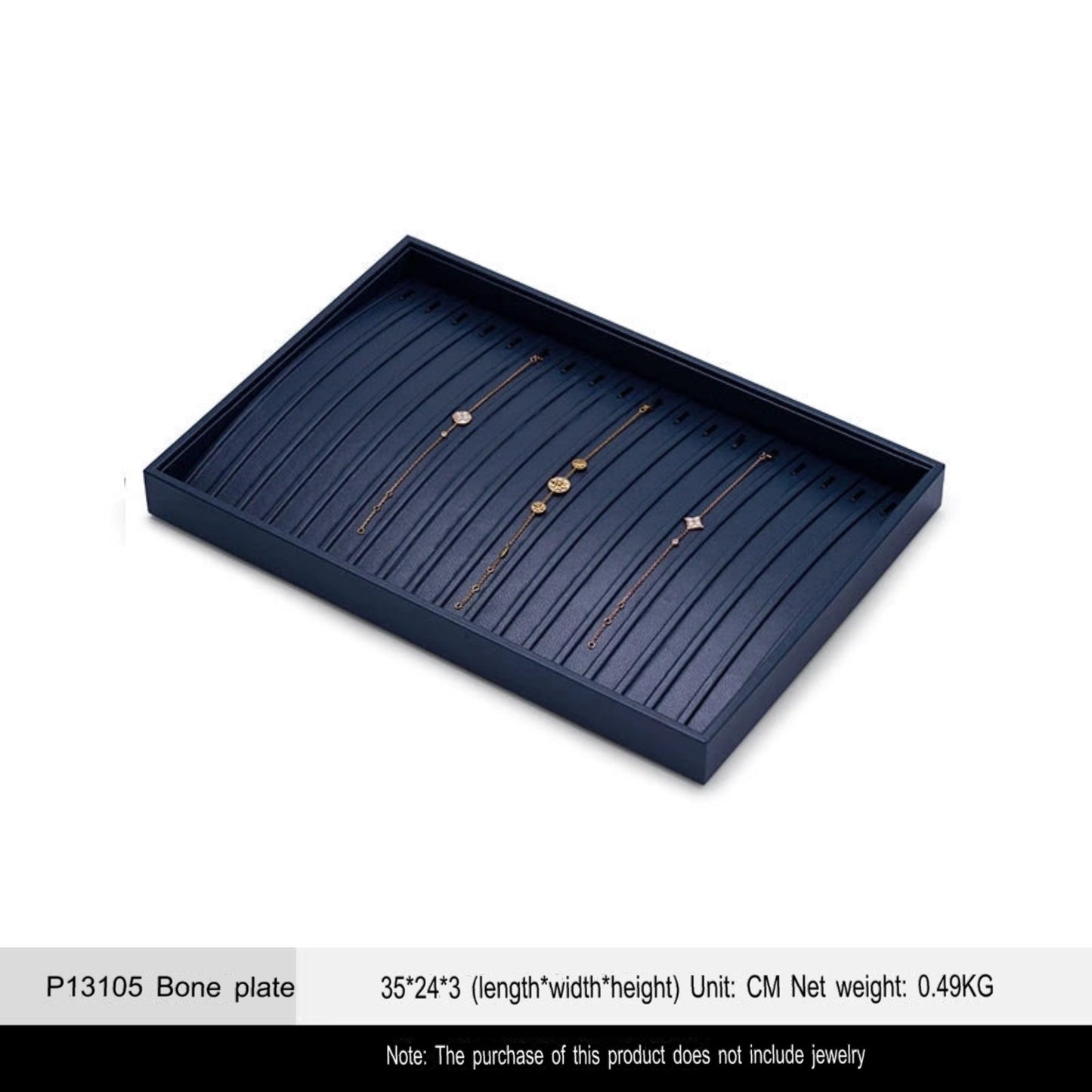 Jewelry Tray Ring Display Plate Necklace Pendant Bracelet Jewelry Storage Viewing Tray