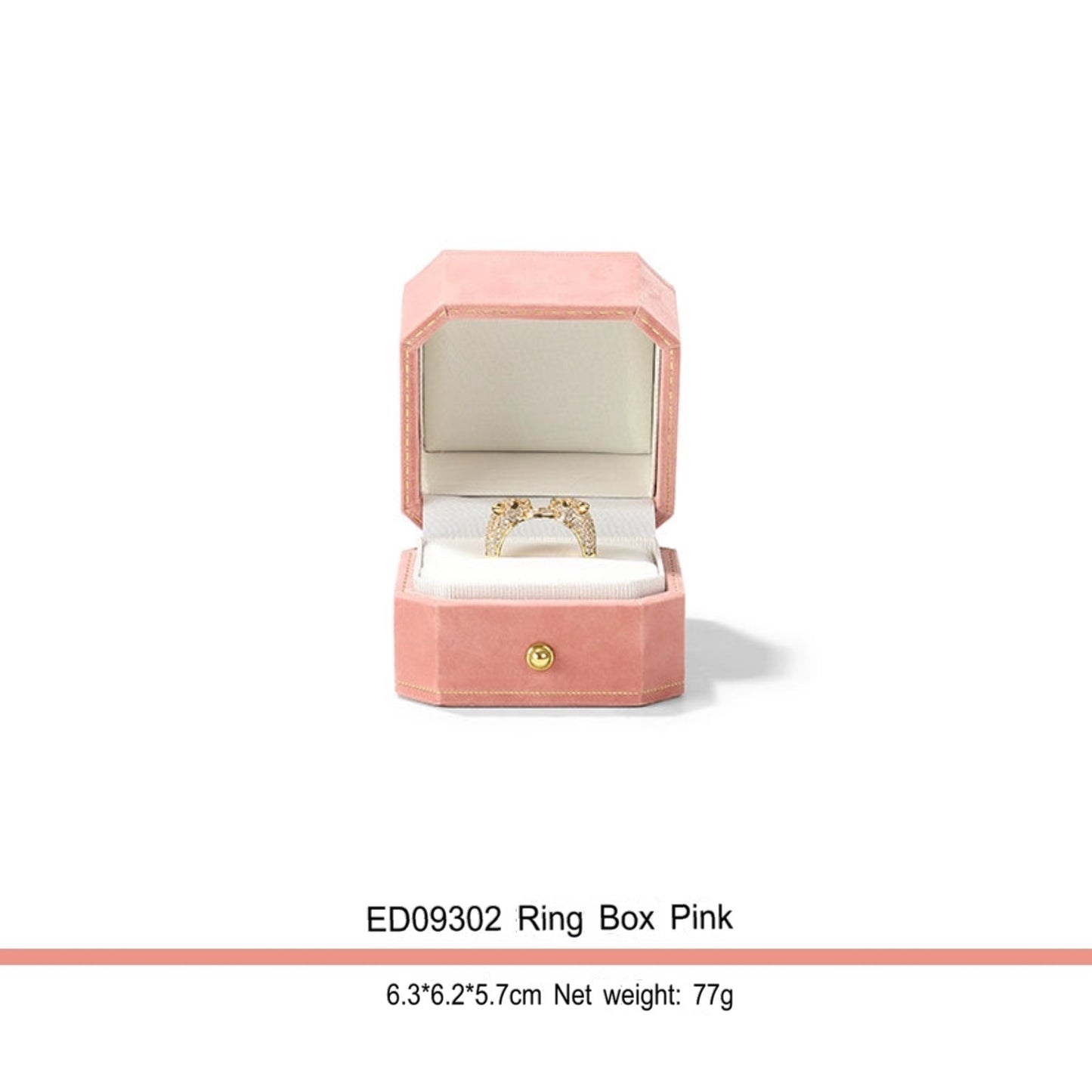 Ring box, wedding proposal, high-end jewelry box, necklace, long chain bracelet, jewelry gift box