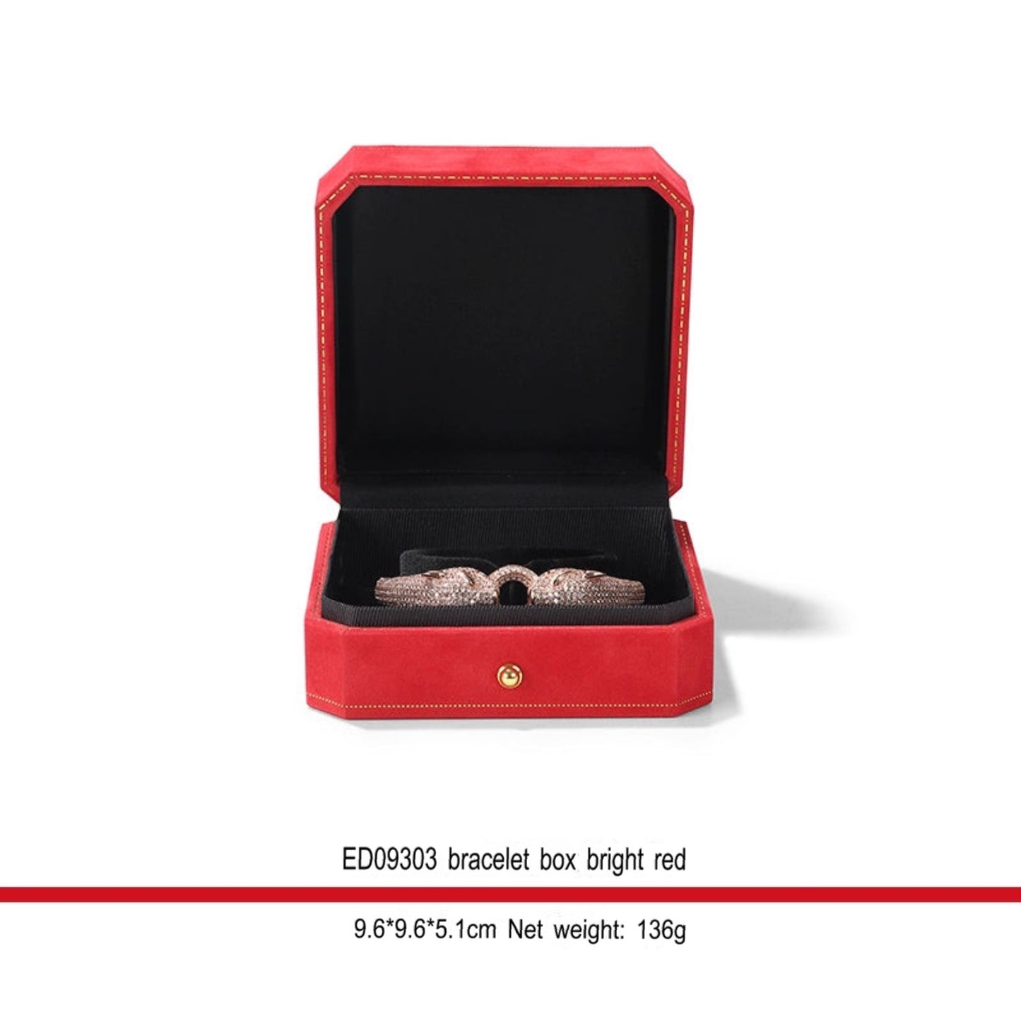Ring box, wedding proposal, high-end jewelry box, necklace, long chain bracelet, jewelry gift box