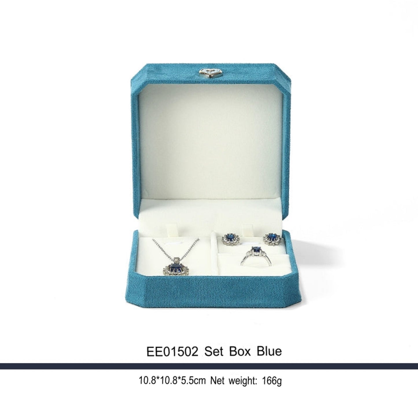 Delicate jewelry box, flannel, proposal, diamond ring box, love hand jewelry box