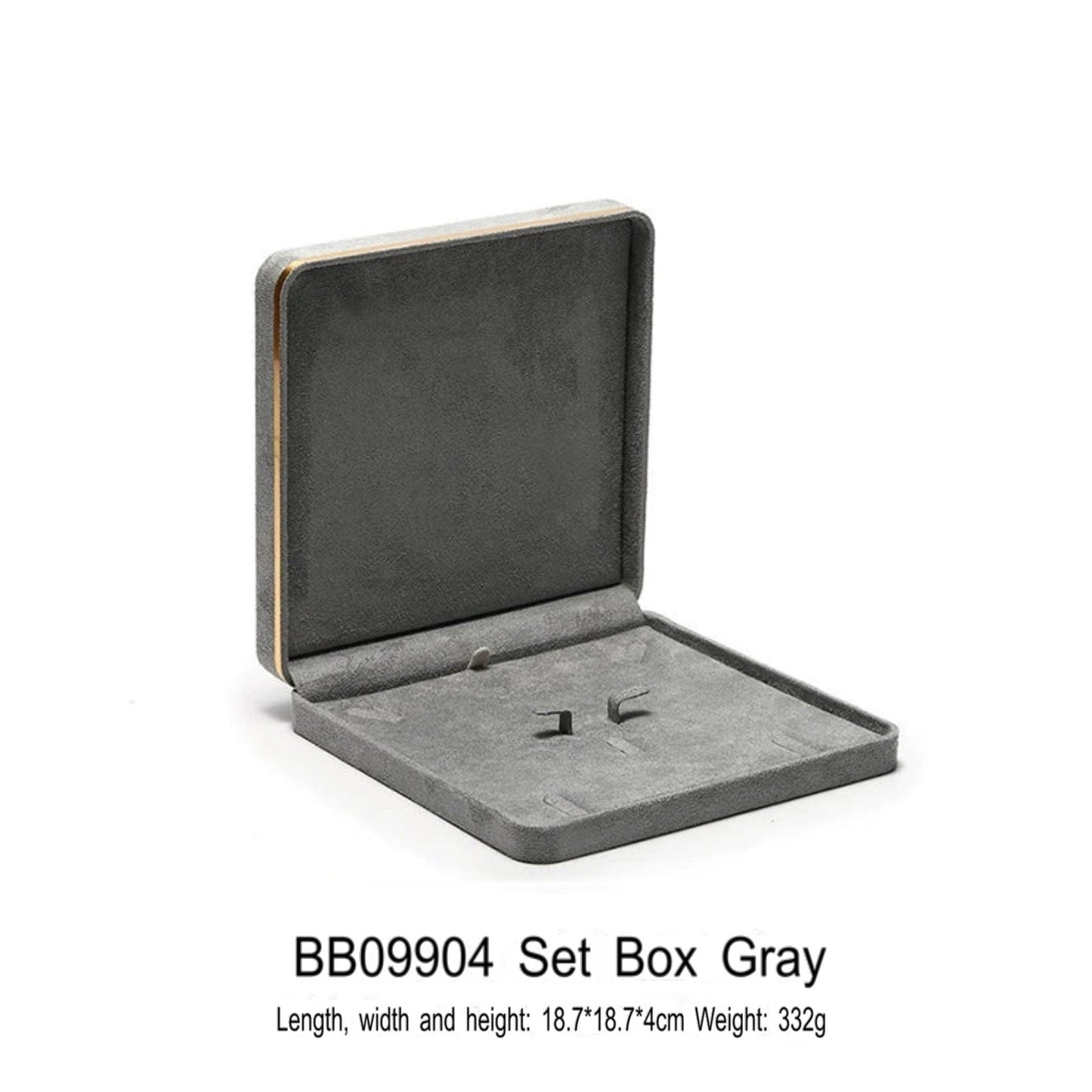 Light Luxury Jet Black Ring Box, Small Fine Jewelry Box, Necklace, Bracelet Jewelry Packaging Box, Gift Box