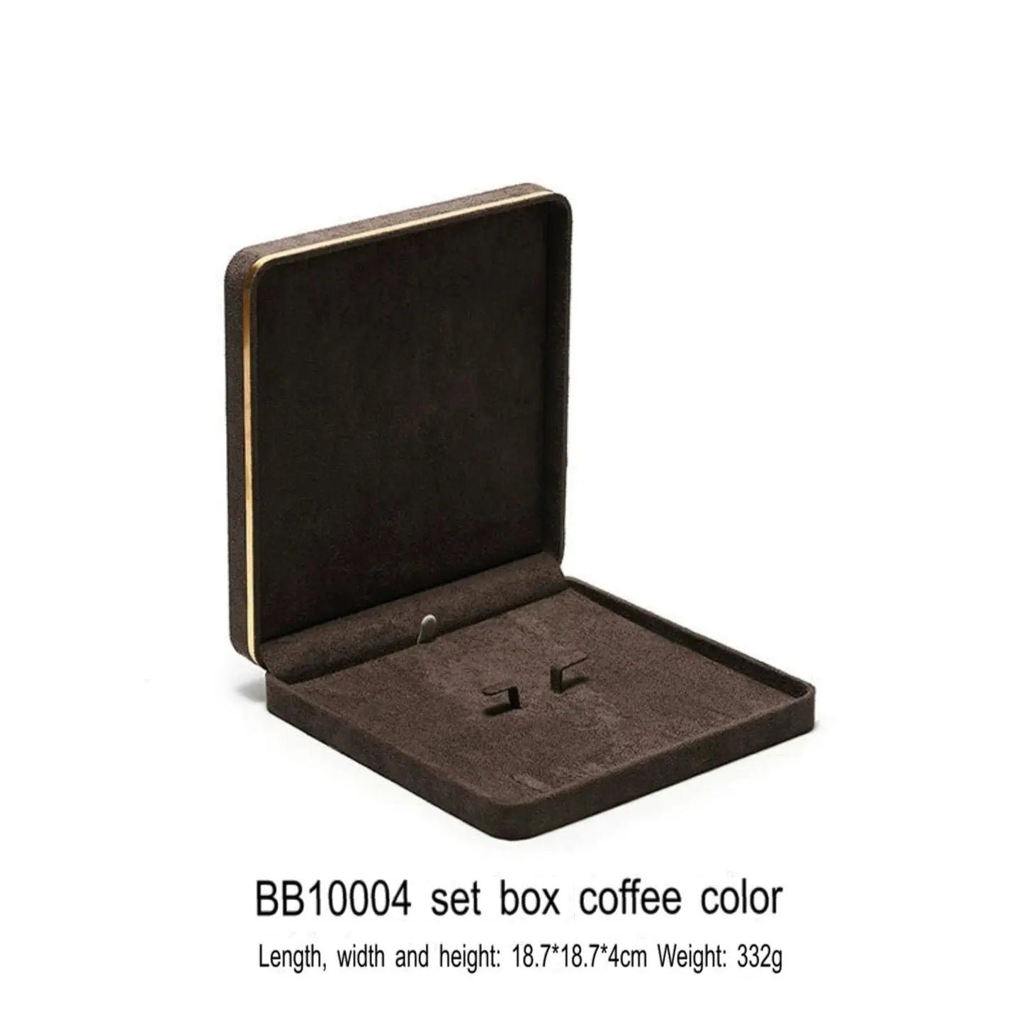 Light Luxury Jet Black Ring Box, Small Fine Jewelry Box, Necklace, Bracelet Jewelry Packaging Box, Gift Box Jim Display