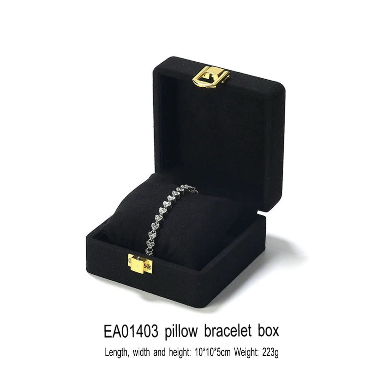 Jewelry Box, Microfiber Metal Buckle, Ring, Pendant Box, Jewelry Storage, Box, Necklace, Gift Box