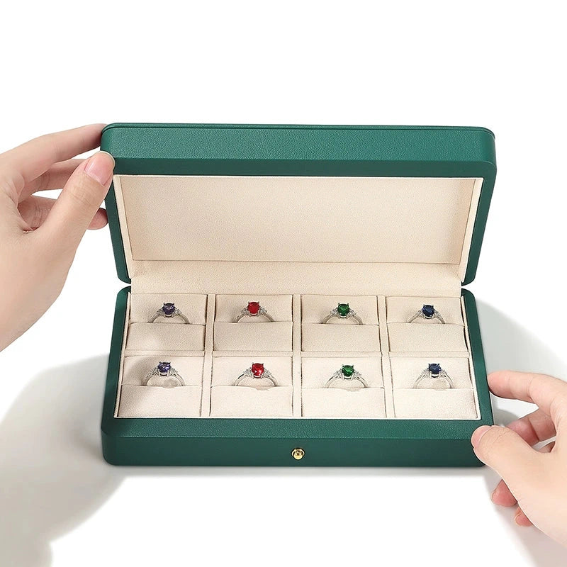 Light Luxury Jewelry Storage Box, PU Leather, Magnetic Ring Storage Box, Necklace Pendant, Jewelry Box, Jewelry Storage Box