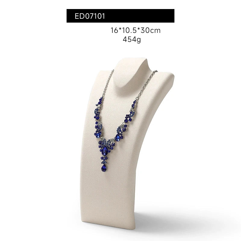 Luxury jewellery display, rings, necklaces, earrings, window display, jewelry, display props