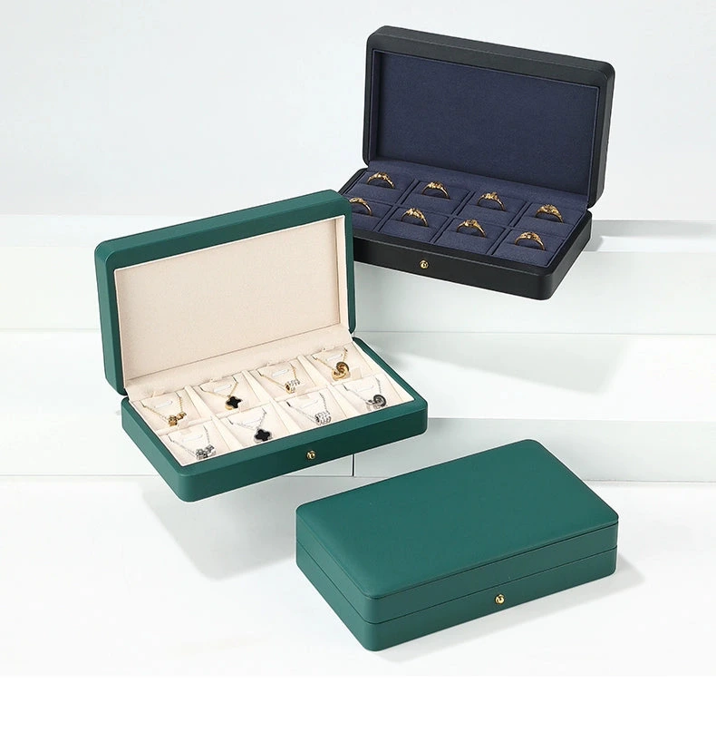 Light Luxury Jewelry Storage Box, PU Leather, Magnetic Ring Storage Box, Necklace Pendant, Jewelry Box, Jewelry Storage Box