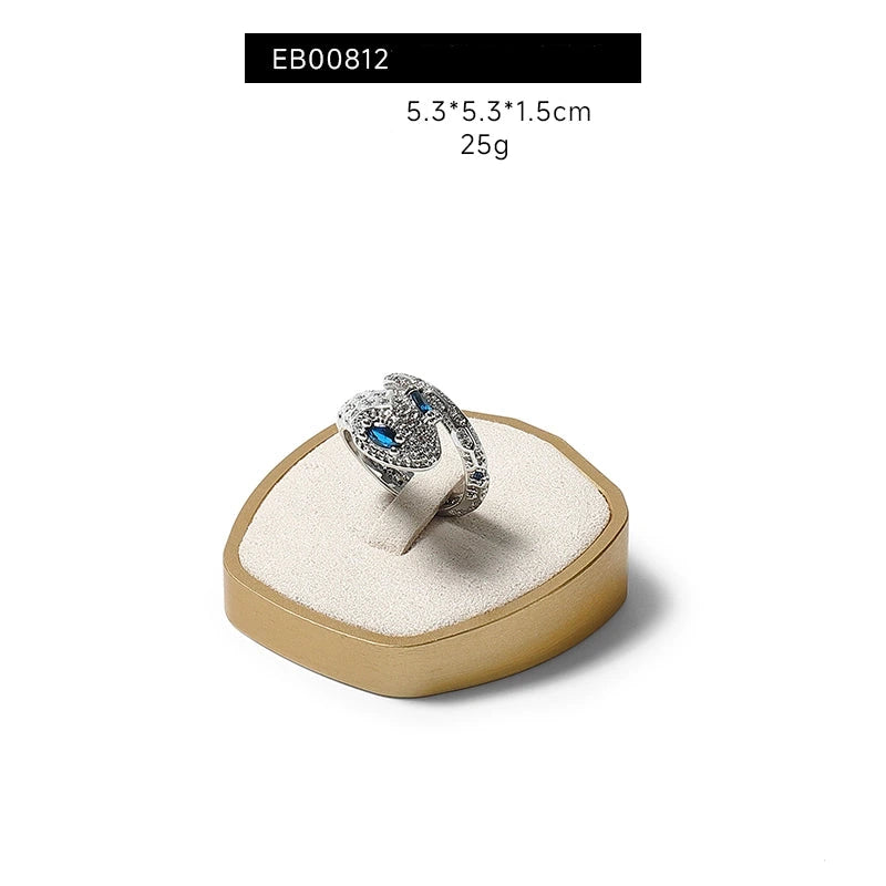 Luxury jewellery display, rings, necklaces, earrings, window display, jewelry, display props
