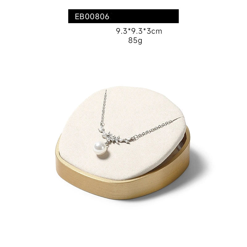 Luxury jewellery display, rings, necklaces, earrings, window display, jewelry, display props
