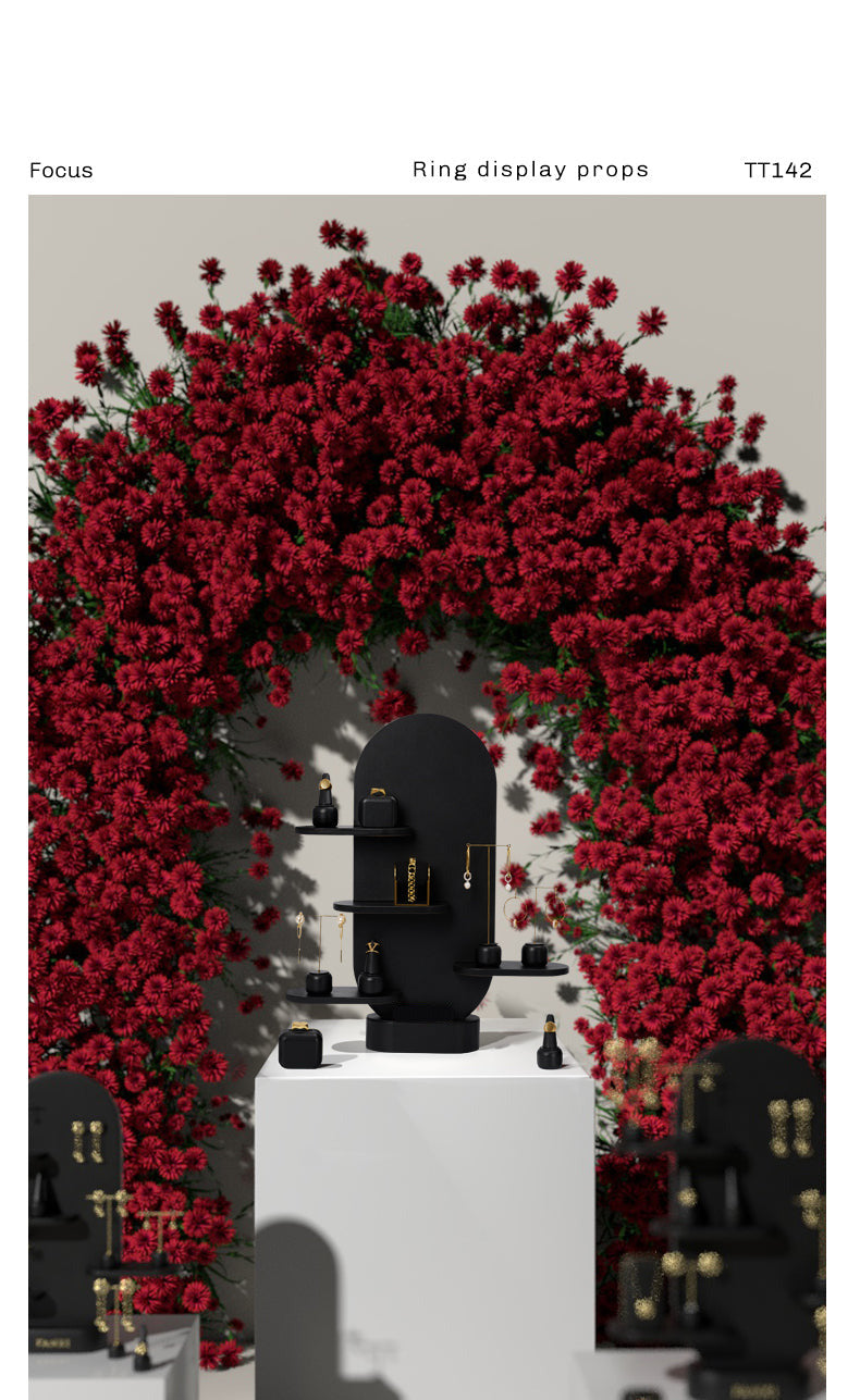 High Jewelry Display Props, Rings, Earrings, Necklaces, Bracelets, Window Displays, Jewelry Display Stands