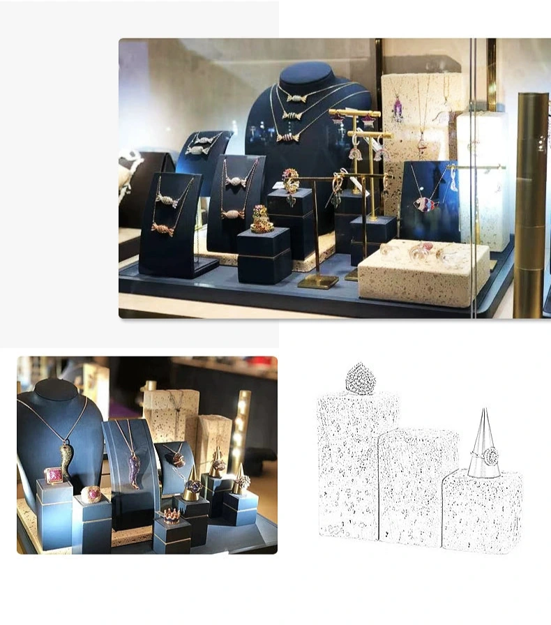 High-grade gypsum display rack, jewelry display props, jewelry display ornaments