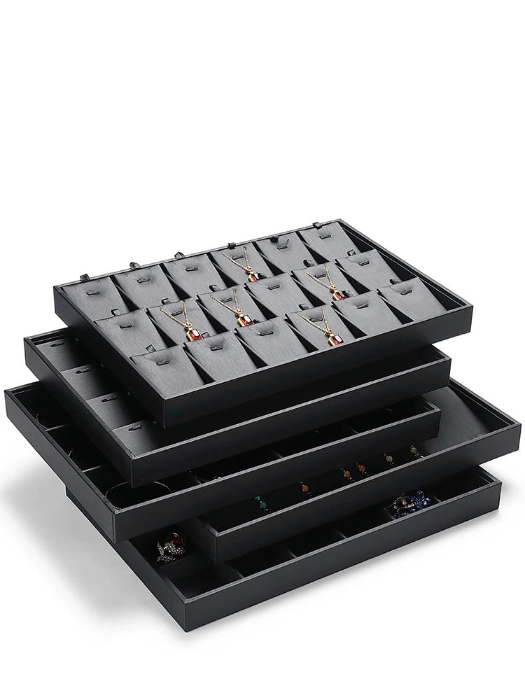Light Luxury Jewelry, Tray Jewelry, Look, Pallet, Necklace, Ring, Earring, Bracelet, Display Plate, Counter Jewelry Display