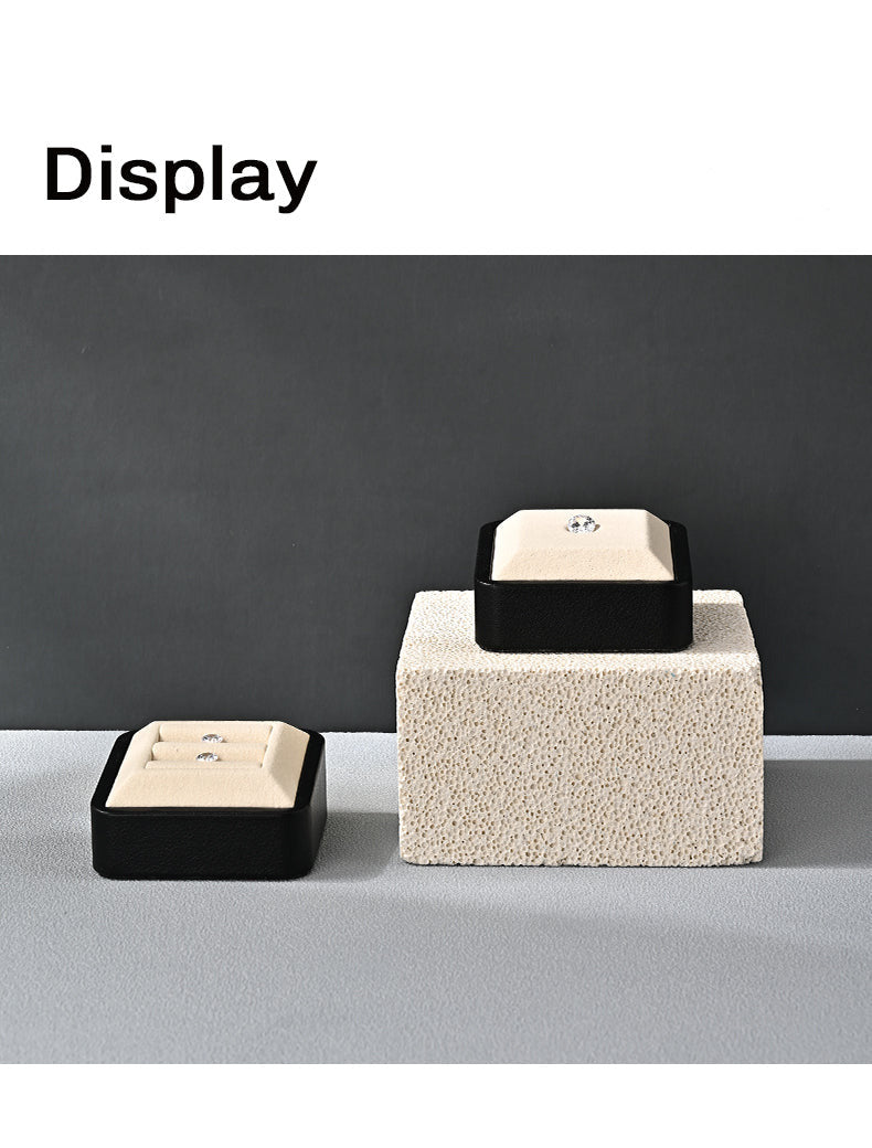 Light Luxury Jewelry Tray Ring Earrings Microfiber Loose Diamond Beads Display Props Jewelry Look Pallet