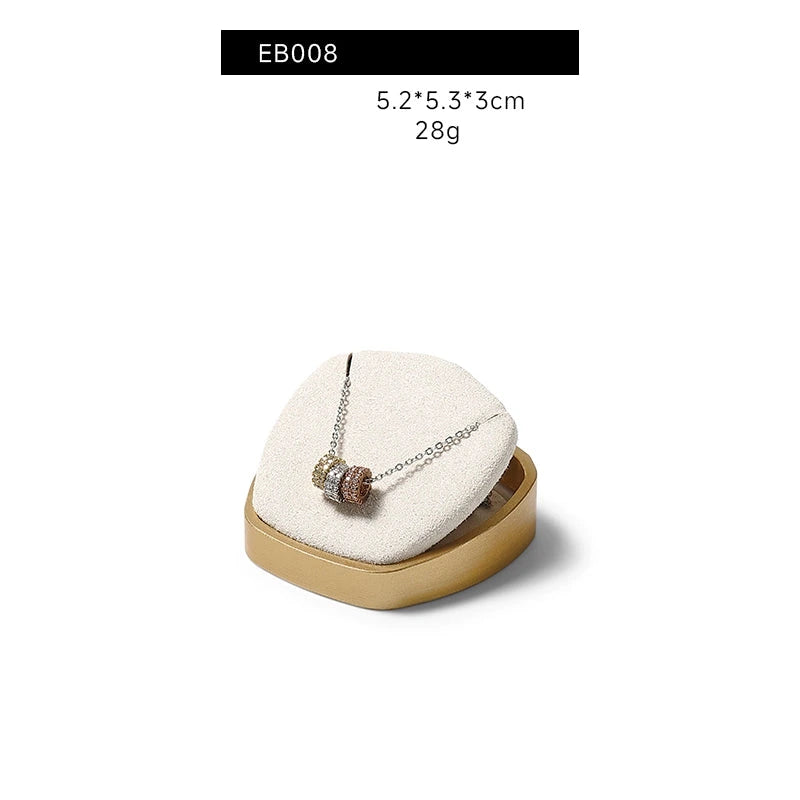 Luxury jewellery display, rings, necklaces, earrings, window display, jewelry, display props