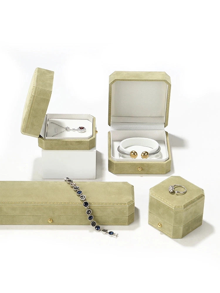 Ring box, wedding proposal, high-end jewelry box, necklace, long chain bracelet, jewelry gift box