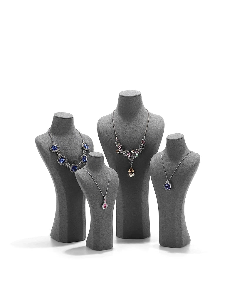 Jewelry display rack, portrait necklace jewelry stand, jewelry display props, window display window, neck mold frame, necklace display stand