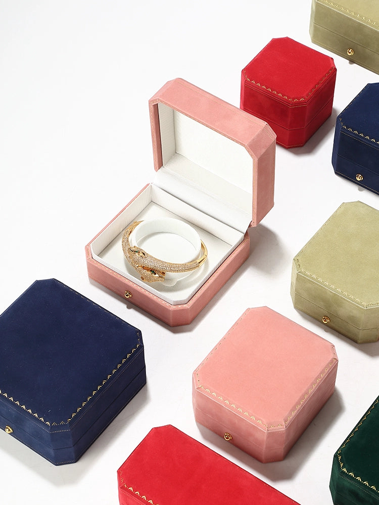Ring box, wedding proposal, high-end jewelry box, necklace, long chain bracelet, jewelry gift box