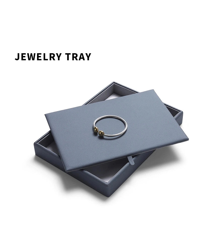 Jewelry Display Trays, PU Leather Ring, Bracelet, Necklace, Earrings, Storage Tray, Jewelry Display Tray