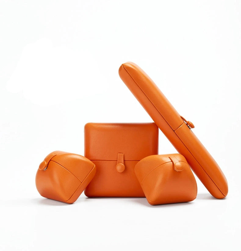 JEWELRY BOX, PU LEATHER, VELVET INTERIOR, RING BOX, EARRINGS, NECKLACES, BRACELETS, STORAGE BOX, JEWELRY GIFT BOX