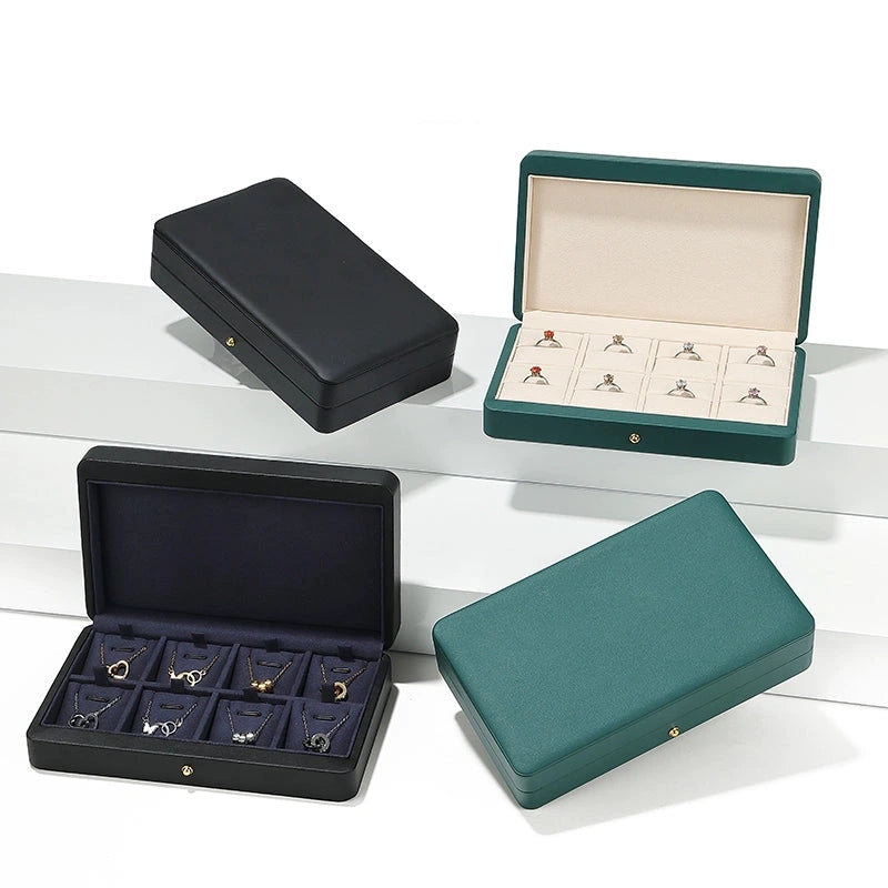 Light Luxury Jewelry Storage Box, PU Leather, Magnetic Ring Storage Box, Necklace Pendant, Jewelry Box, Jewelry Storage Box