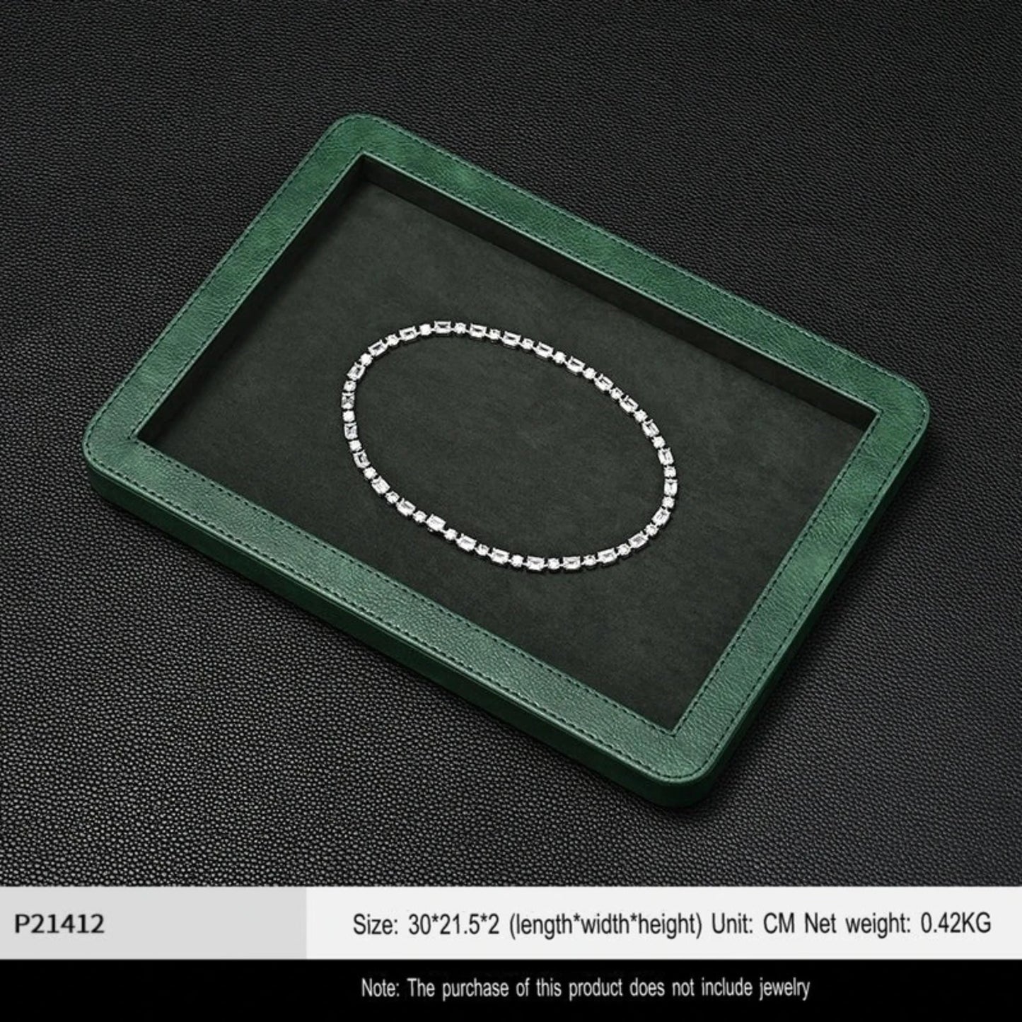 Round Corner Jewelry Display Tray, Rings, Earrings, Necklaces, Watches, Bracelets, Display Plates