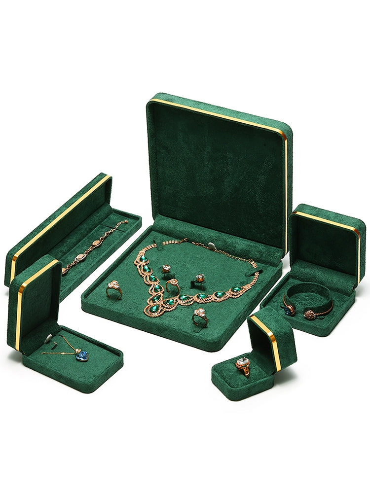 Light Luxury Jet Black Ring Box, Small Fine Jewelry Box, Necklace, Bracelet Jewelry Packaging Box, Gift Box