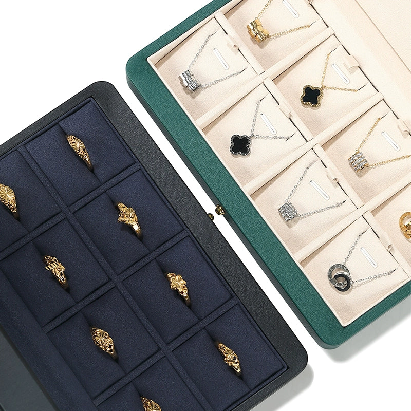Light Luxury Jewelry Storage Box, PU Leather, Magnetic Ring Storage Box, Necklace Pendant, Jewelry Box, Jewelry Storage Box