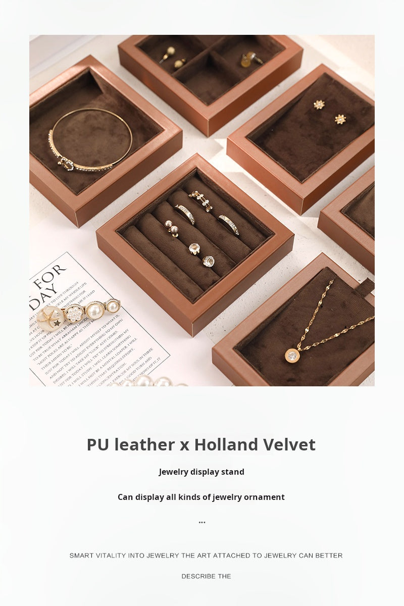 Jewelry tray, jewelry display, placing plate, necklace, earrings, rings, bracelets, display plates
