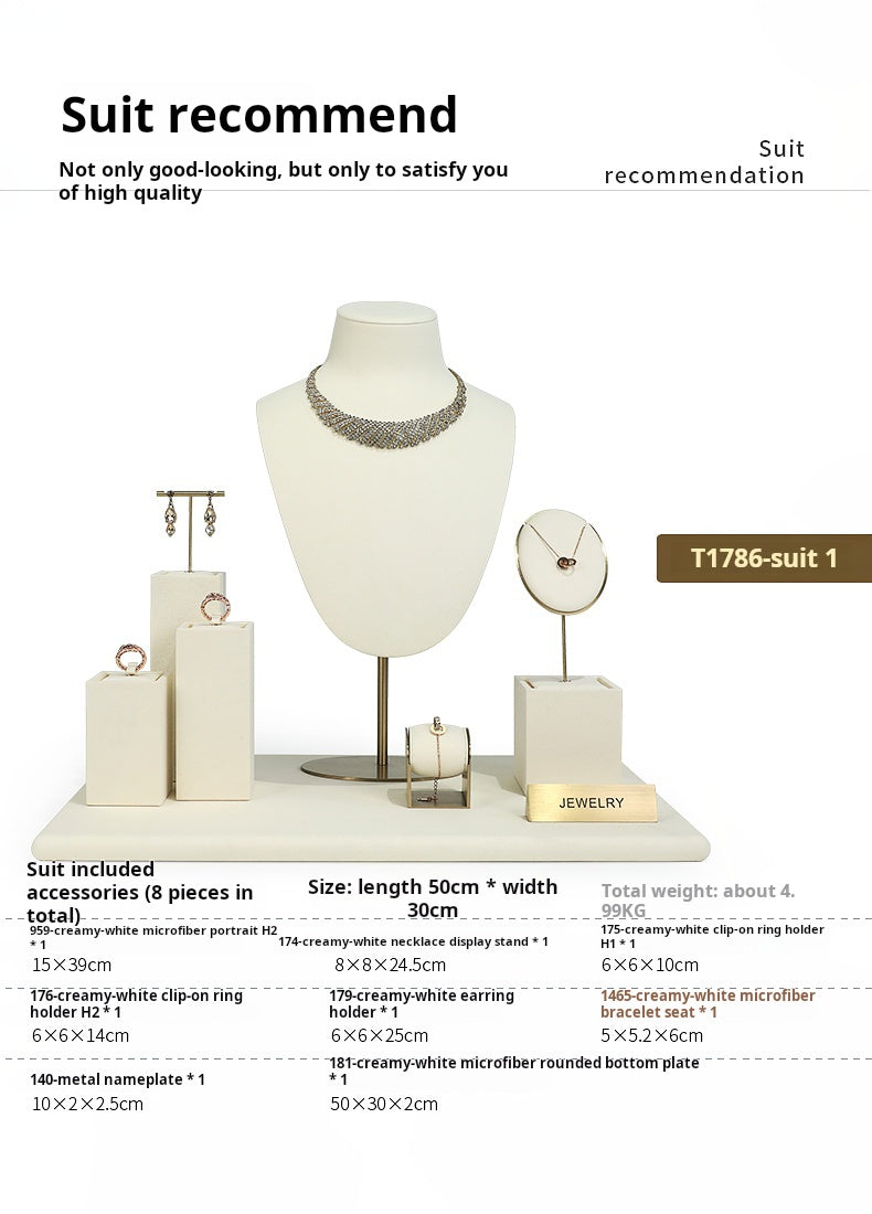 Metal Jewelry Display Stand Set Rings, Necklaces, Earrings, Bracelets, Storage Racks, Jewelry, Window Jewelry, Jewelry Display Props