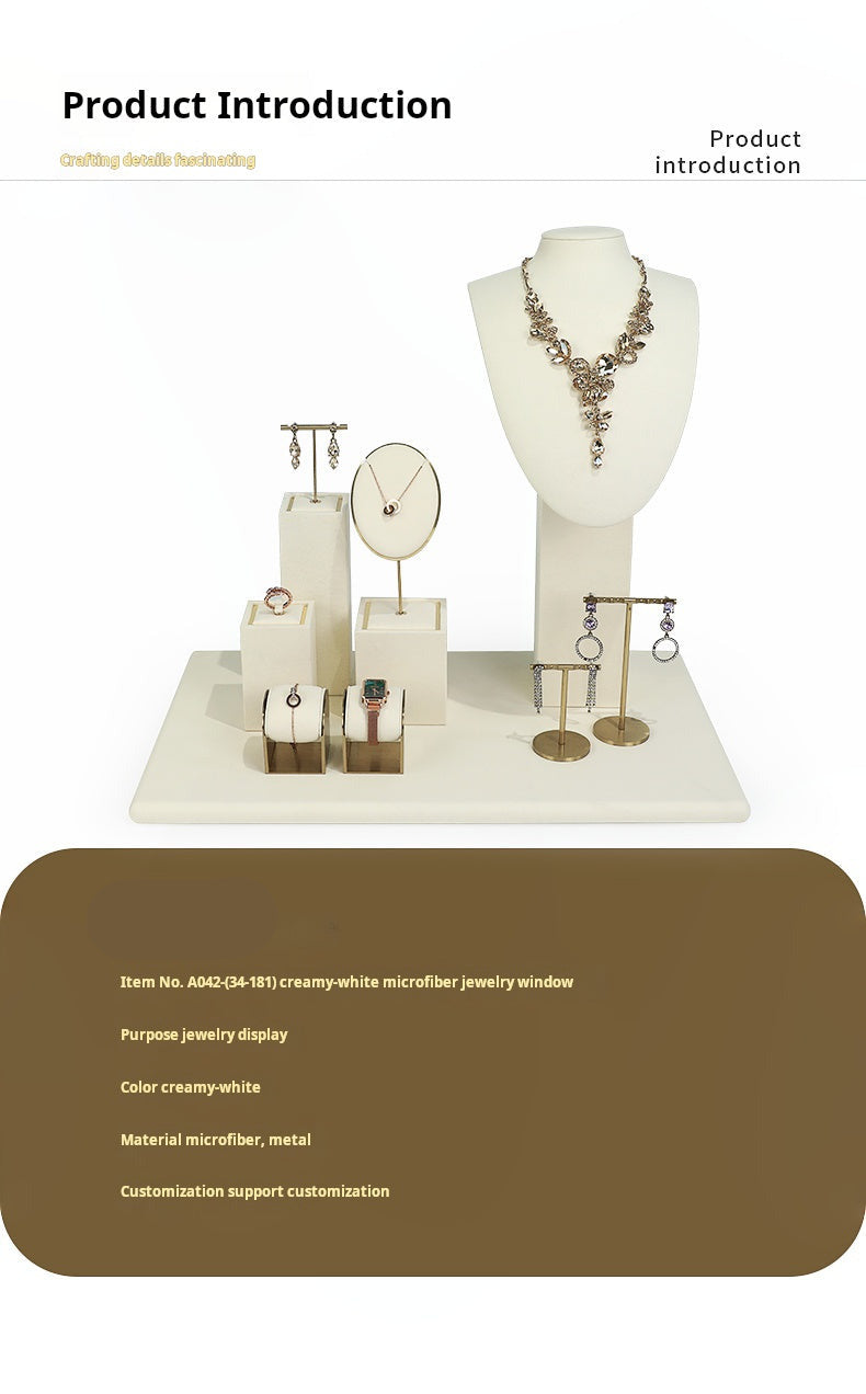Metal Jewelry Display Stand Set Rings, Necklaces, Earrings, Bracelets, Storage Racks, Jewelry, Window Jewelry, Jewelry Display Props