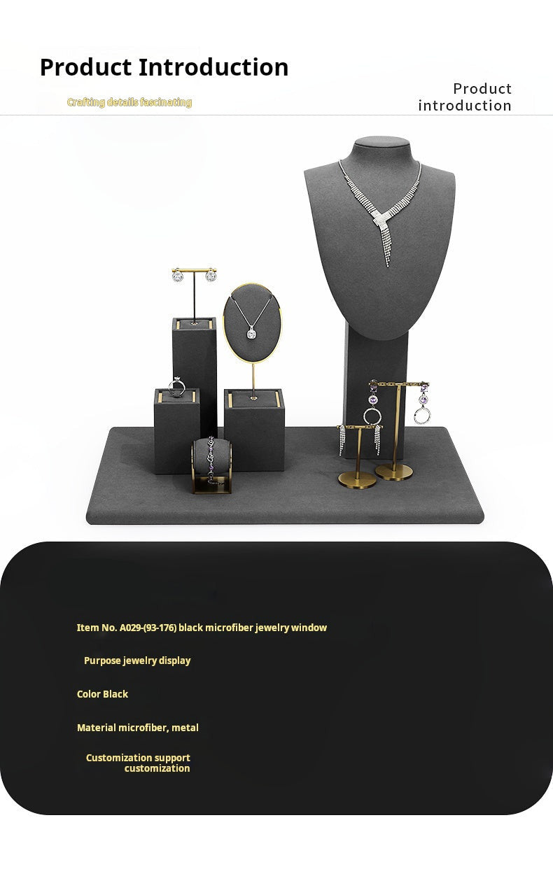 Jewellery display, rings, earrings, necklaces, portrait stands, window jewellery displays, props, jewelry display
