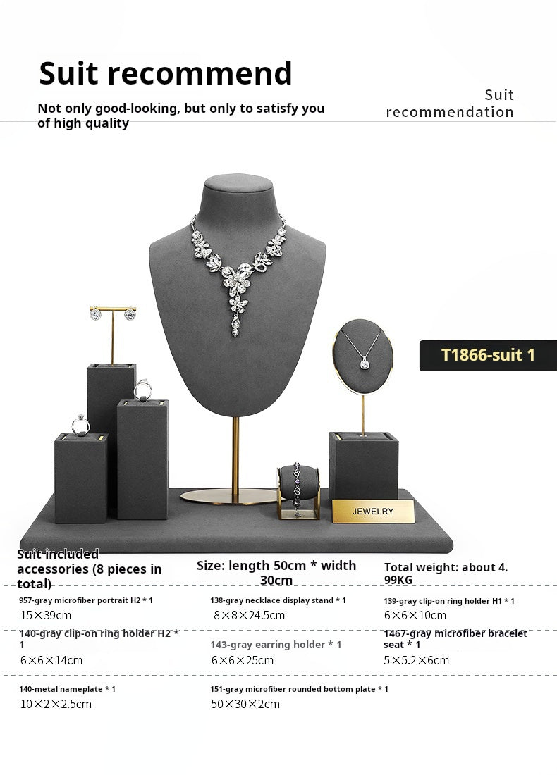 Jewellery display, rings, earrings, necklaces, portrait stands, window jewellery displays, props, jewelry display