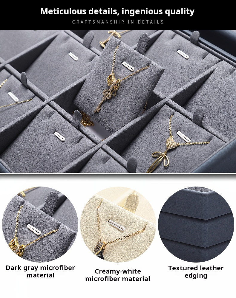 Jewelry Display Trays, PU Leather Ring, Bracelet, Necklace, Earrings, Storage Tray, Jewelry Display Tray
