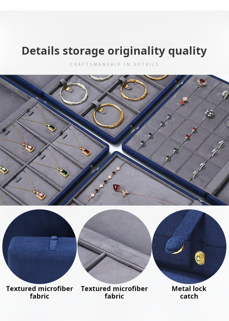 Light Luxury Jewelry Storage Box, Necklace Ring, Earrings, Bracelet Bracelet Box, Set Box, Jewelry Storage Box