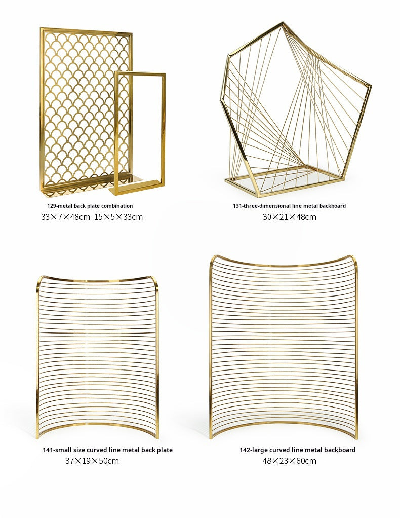 Luxury Off-white Jewelry Window Display