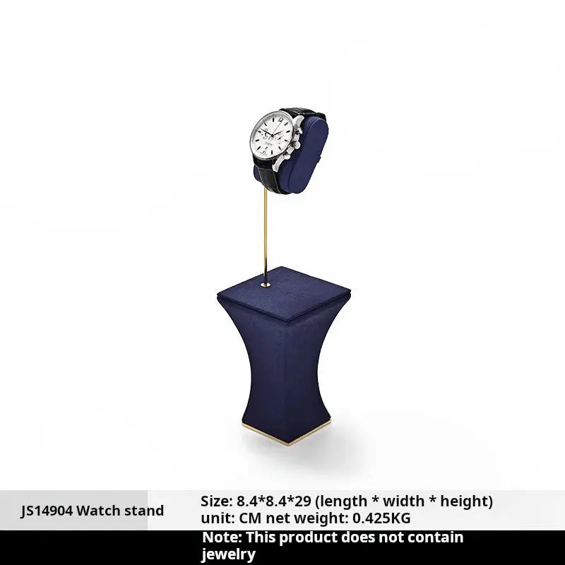 High-end watch stand, microfiber watch storage rack, creative watch ornament bracelet display rack Jim Display