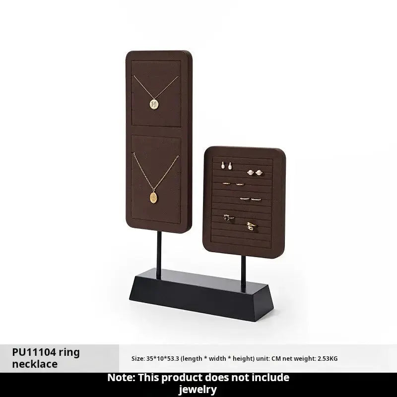 Jewelry display props, microfiber rings, earrings, necklace display, jewelry, jewelry display stands Jim Display
