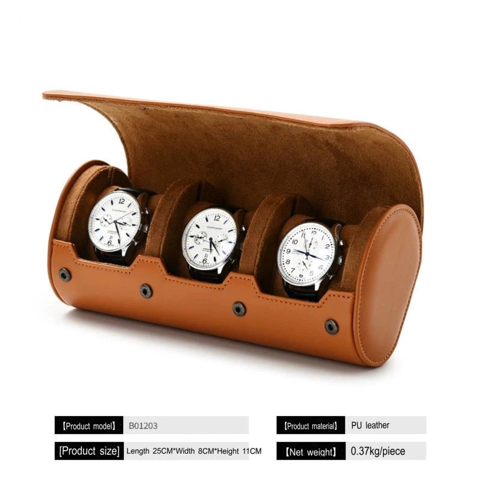 Watch Storage Box, Watch Box, Dustproof, Portable, Travel, Leather Watch, Quartz Watch, Storage Box