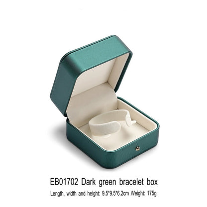 High-end Engagement Ring Box, Necklace, Bracelet, Jewelry Storage Box, Gift Jewelry Box, Three Gold Storage Box